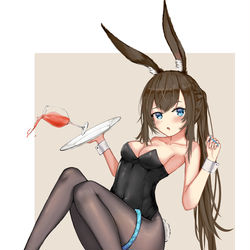 This is a pixiv picture whose title is 明日方舟 阿米娅.