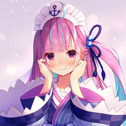 This is a pixiv picture whose title is 清楚なアイドル、あくあちゃん.