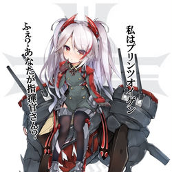 This is a pixiv picture whose title is オイゲンちゃん.
