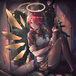 This is a pixiv picture whose title is エクシア.