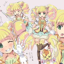 This is a pixiv picture whose title is キュアスパークルはめっちゃ可愛いじゃん！.