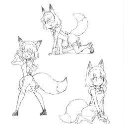 This is a pixiv picture whose title is 練習.