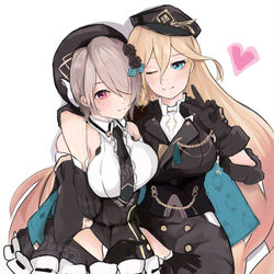This is a pixiv picture whose title is Rita & Durandal.