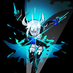 This is a pixiv picture whose title is 【PFAOS】星見のアルミナ.