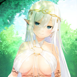 This is a pixiv picture whose title is エルフ.