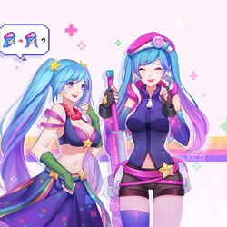 This is a pixiv picture whose title is 双马尾凯瑟琳.