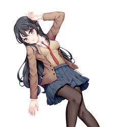 This is a pixiv picture whose title is Sakurajima Mai.