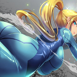 This is a pixiv picture whose title is ゼロサム.