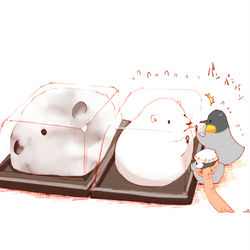 This is a pixiv picture whose title is 上生菓子.
