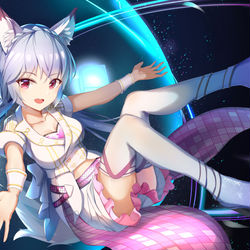 This is a pixiv picture whose title is 玉藻.