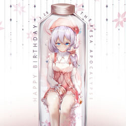 This is a pixiv picture whose title is 【テレサ】生日快乐.