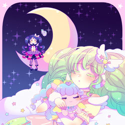 This is a pixiv picture whose title is おやすみなさい☽･:*.