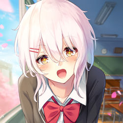 This is a pixiv picture whose title is 🌸.