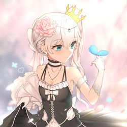 This is a pixiv picture whose title is 德丽莎.