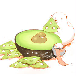 This is a pixiv picture whose title is アボカドーザ.