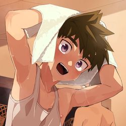 This is a pixiv picture whose title is お風呂上がり.
