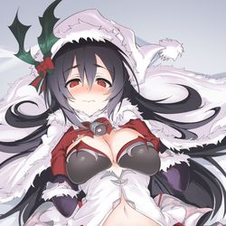 This is a pixiv picture whose title is クリスマスイリヤさま.
