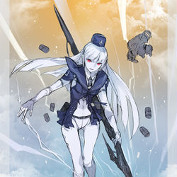 This is a pixiv picture whose title is 【PFAOS】杖剣、解放！【シルバーセイル】.