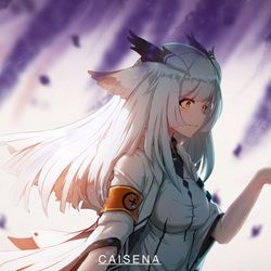 This is a pixiv picture whose title is 白面鸮.