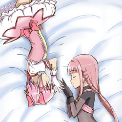 This is a pixiv picture whose title is まどいろ らくがき.