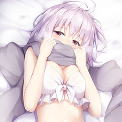 This is a pixiv picture whose title is マフラーとアカネちゃん.