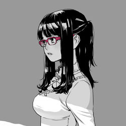 This is a pixiv picture whose title is 外明るい・・・.