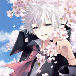 This is a pixiv picture whose title is 桜サンソン.