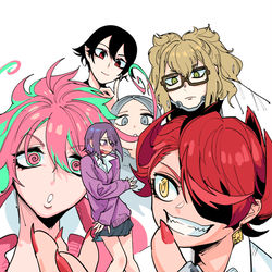 This is a pixiv picture whose title is 手乗り百あくん［skeb］.