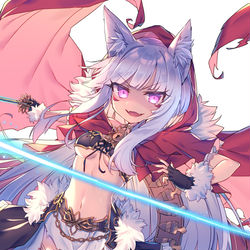 This is a pixiv picture whose title is CASE:赤ずきん.