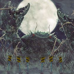 This is a pixiv picture whose title is エンテイ.