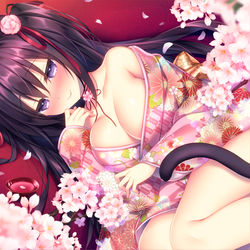 This is a pixiv picture whose title is お花見.