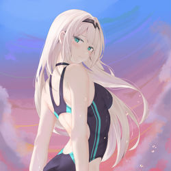 This is a pixiv picture whose title is AN94.