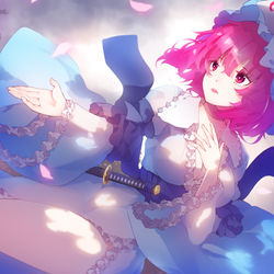 This is a pixiv picture whose title is ゆゆゆ.