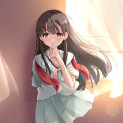 This is a pixiv picture whose title is 見せたい景色は.
