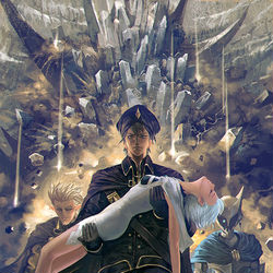 This is a pixiv picture whose title is 【PFAOS】脱出【原初の星光石】.