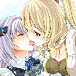 This is a pixiv picture whose title is 十咎ももこ×八雲みたま.