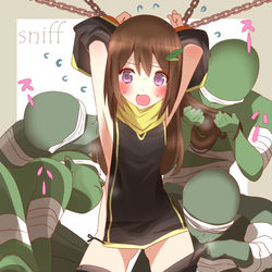 This is a pixiv picture whose title is 嗅ぐ。.