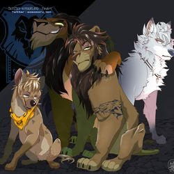 This is a pixiv picture whose title is ツイステッドワンダーランド（擬獣化）.