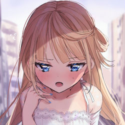 This is a pixiv picture whose title is 待ち合わせ.