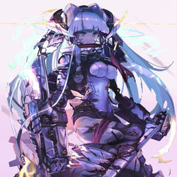 This is a pixiv picture whose title is ラムダ-01.