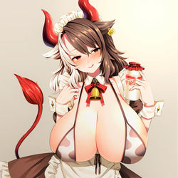 This is a pixiv picture whose title is メイド潤美さん.