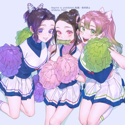 This is a pixiv picture whose title is チア衣装🦋🐭💘.