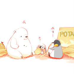 This is a pixiv picture whose title is ポテチパーティー.
