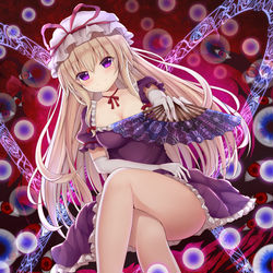 This is a pixiv picture whose title is 結界「動と静の均衡」.