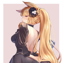 This is a pixiv picture whose title is 火ユイシス.
