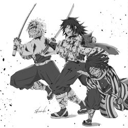 This is a pixiv picture whose title is 21歳組.