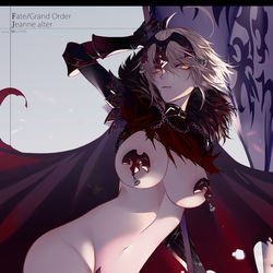 This is a pixiv picture whose title is ジャンヌオルタ.