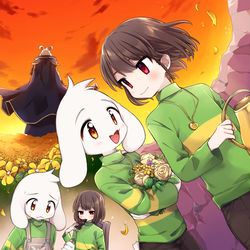 This is a pixiv picture whose title is Best Friends Forver.