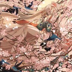 This is a pixiv picture whose title is 春 そ よ ぐ  -根の国底の果て-.