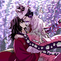 This is a pixiv picture whose title is ぎゆいの.